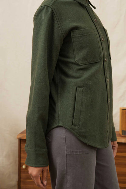 Dawson Overshirt Dark Sage
