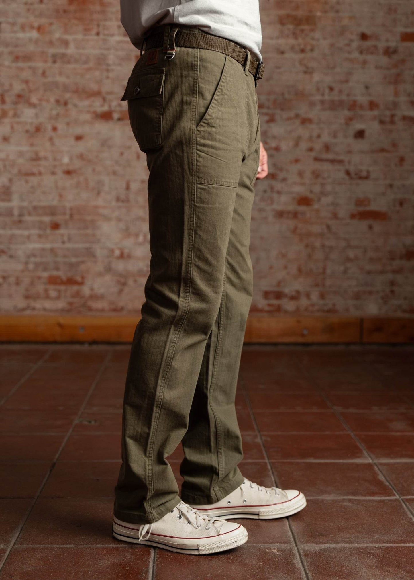Herringbone Brigade Pant