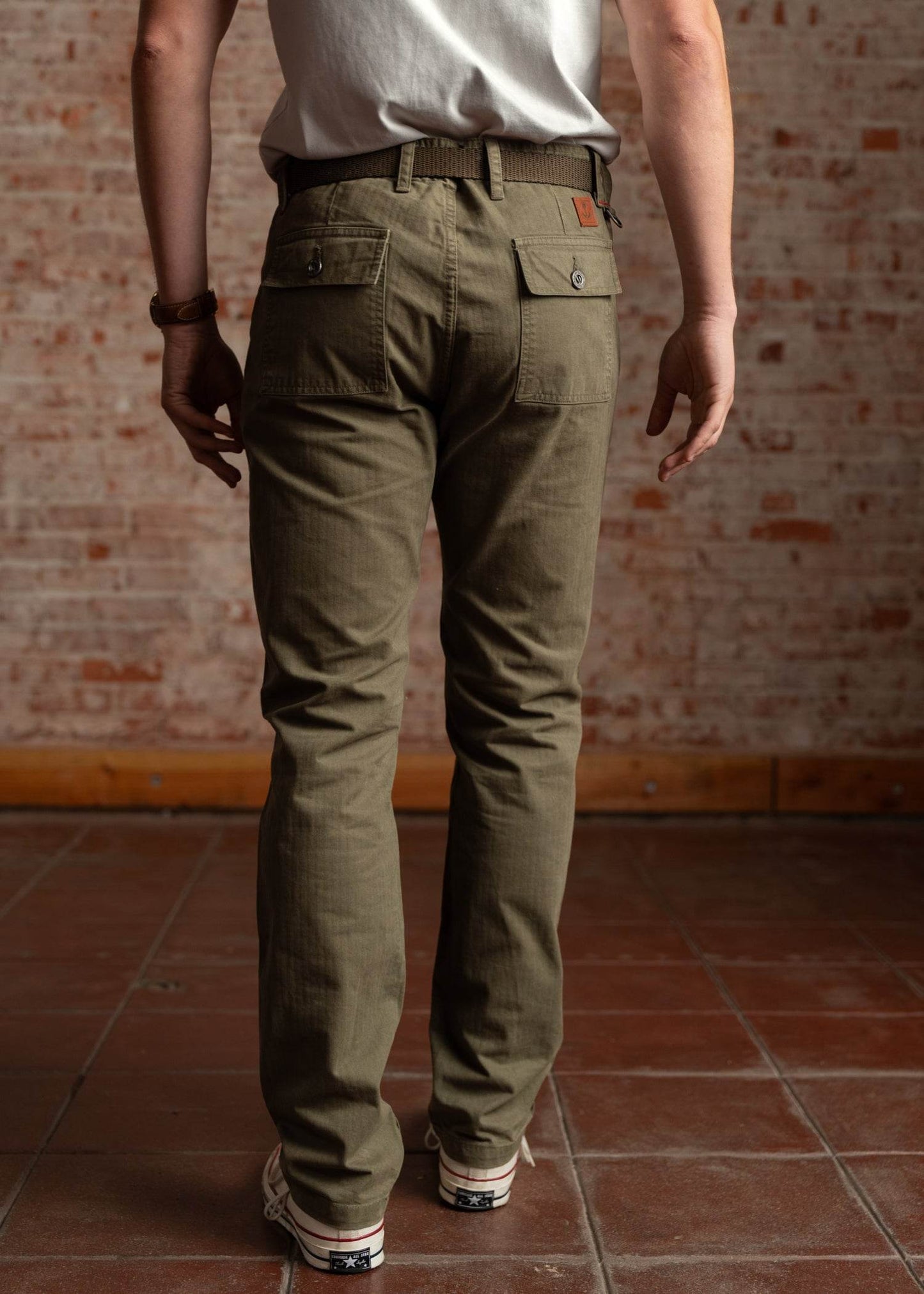 Herringbone Brigade Pant