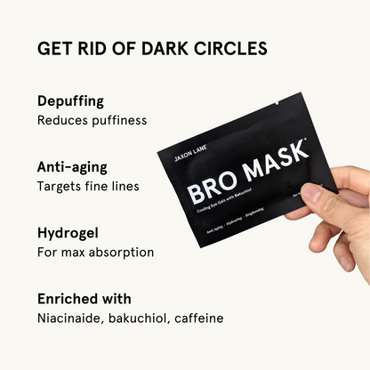 Bro Mask Eye Gels - Cooling Eye Gels (6 Pack)