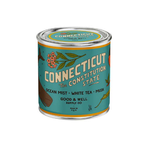Connecticut State Candle