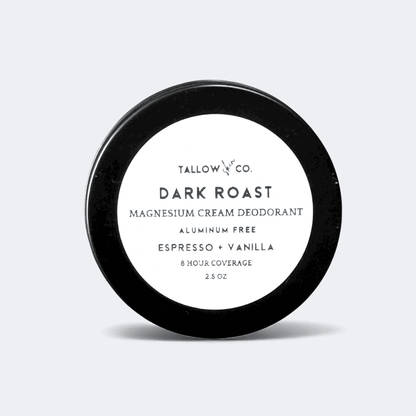 DARK ROAST TALLOW MAGNESIUM NATURAL DEODORANT