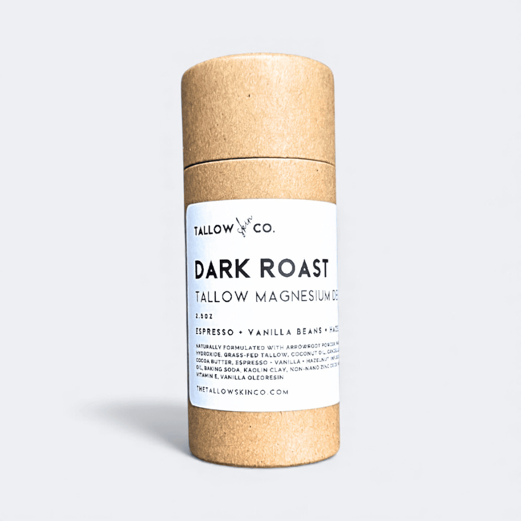 DARK ROAST TALLOW MAGNESIUM NATURAL DEODORANT