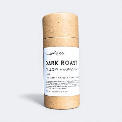 DARK ROAST TALLOW MAGNESIUM NATURAL DEODORANT