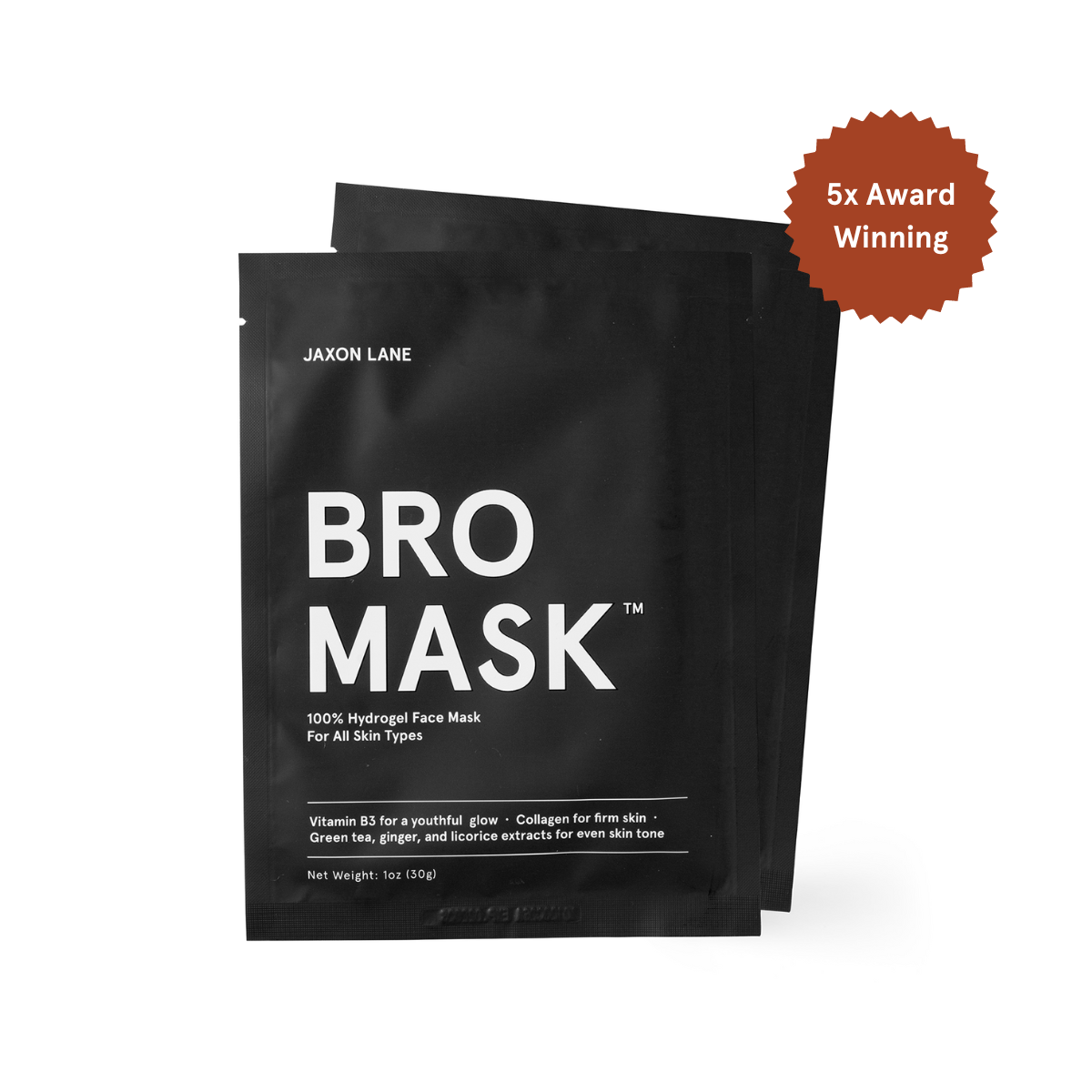 Bro Mask - Hydrogel Sheet Mask (4 Pack)