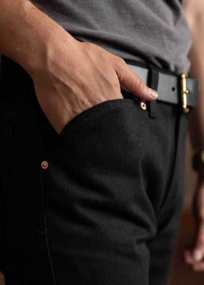 Enduro Denim Jeans in Black