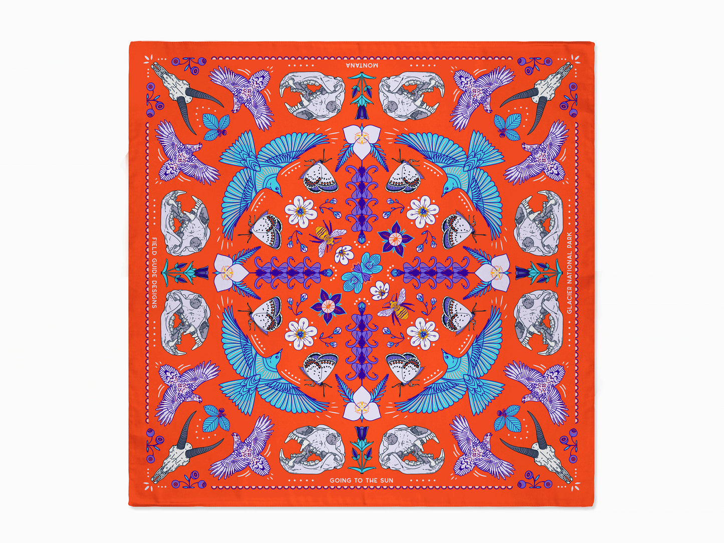 Going To The Sun - Glacier National Park Bandana