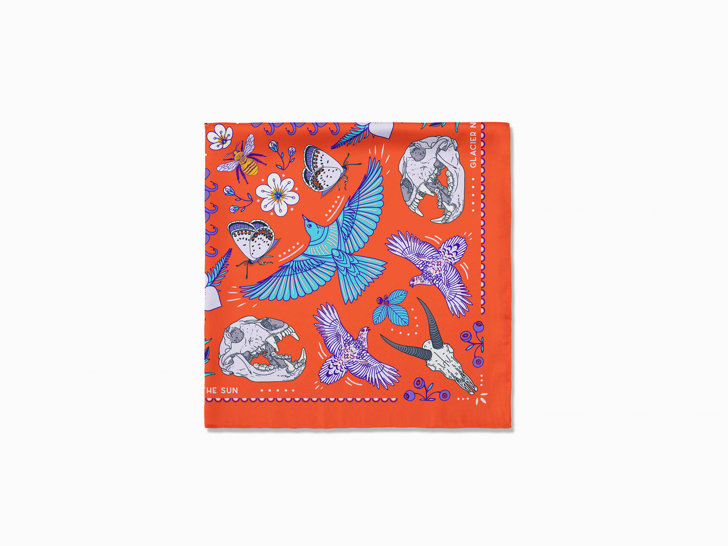 Going To The Sun - Glacier National Park Bandana