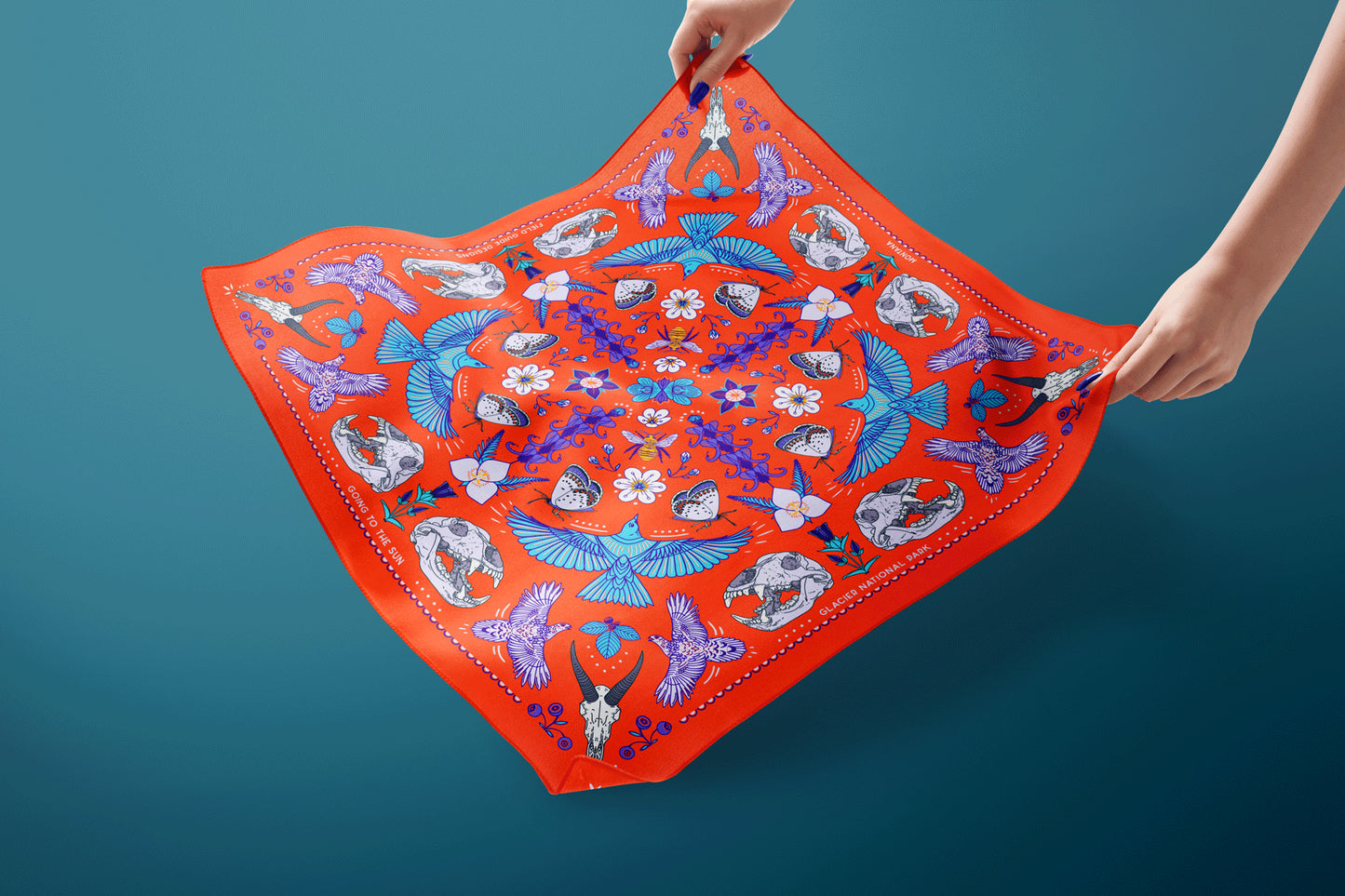 Going To The Sun - Glacier National Park Bandana