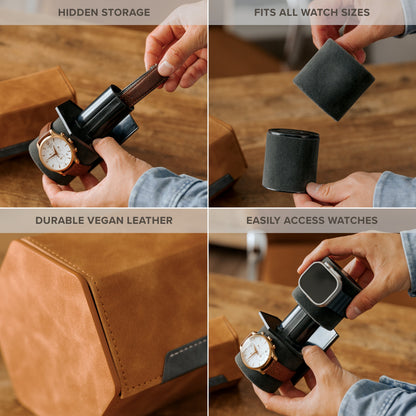 HEX Travel Watch Roll - 2 Slot