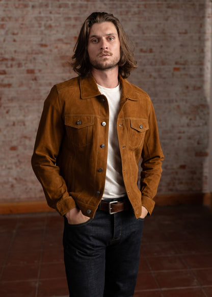 Highwayman Goat Suede Jacket