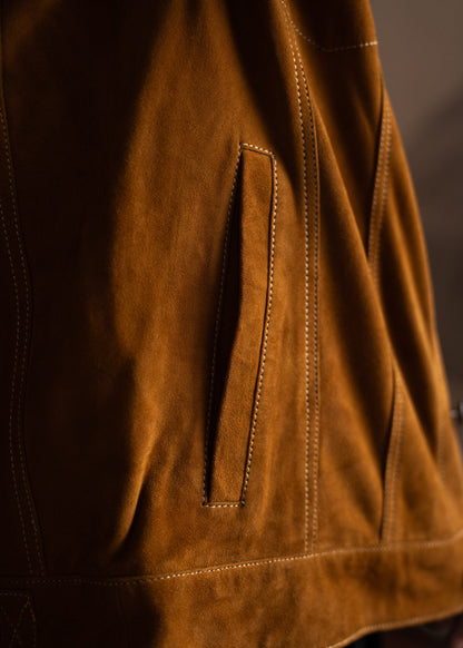 Highwayman Goat Suede Jacket