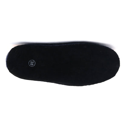 Womens Astoria Noir Wool House Slippers