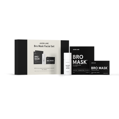 Bro Mask Facial Set - Ready, Set, Glow Gift Box