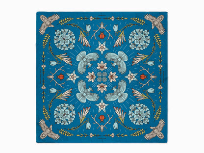 Longs Peak - Rocky Mountain National Park - Colorado - Landmark Bandana - Blue