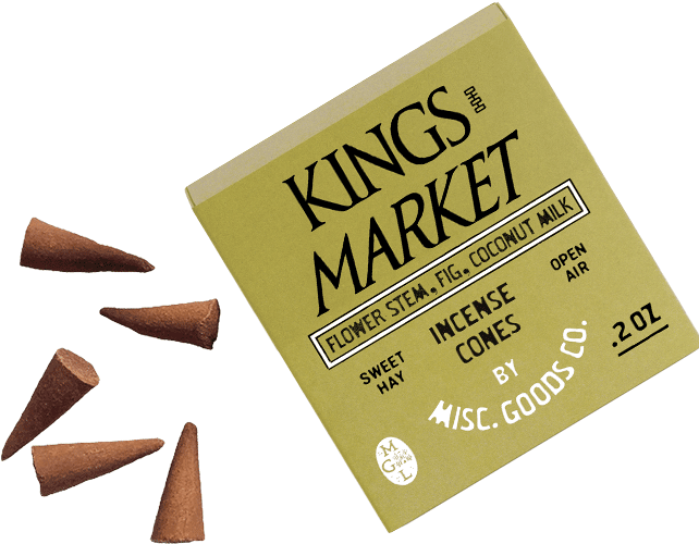 "Kings Market" Cone Incense