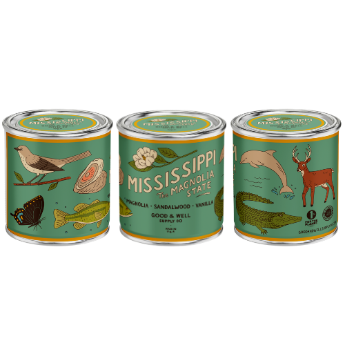 Mississippi State Candle
