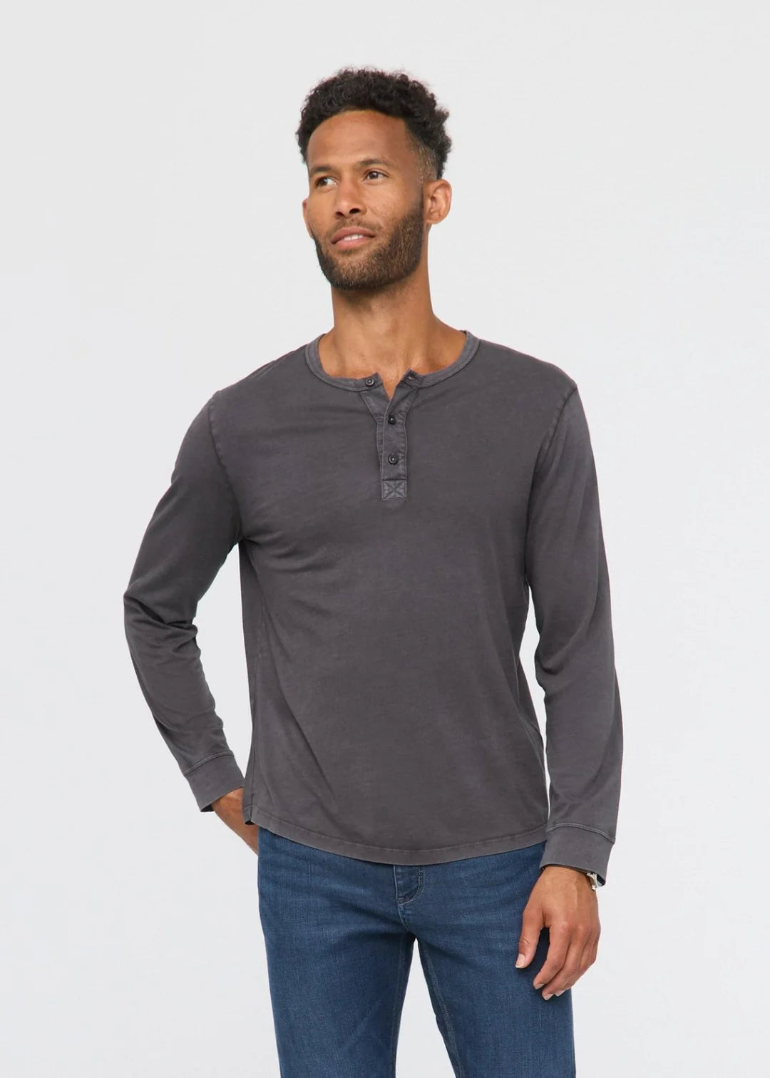 PurePima Henly - Washed Grey