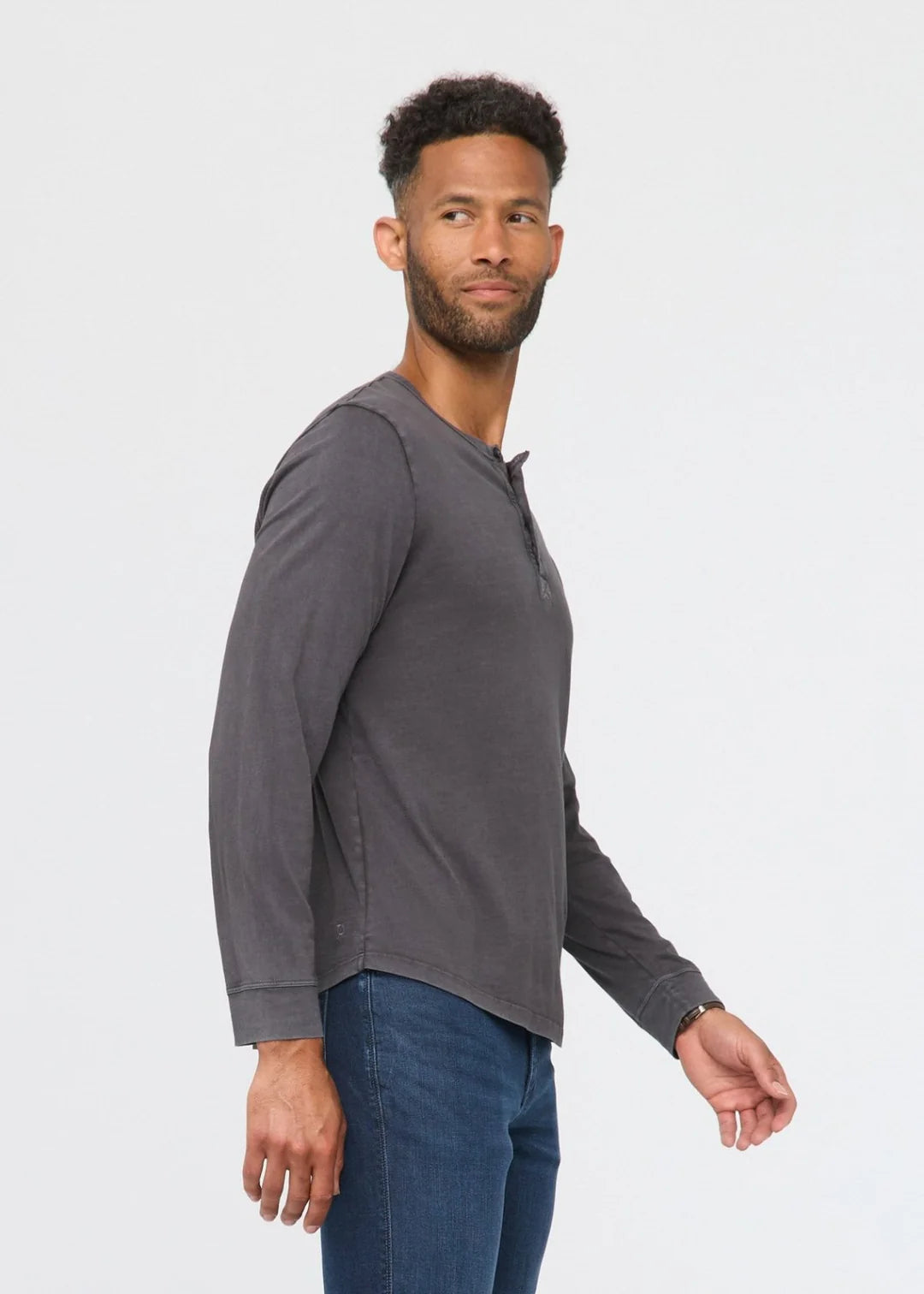PurePima Henly - Washed Grey