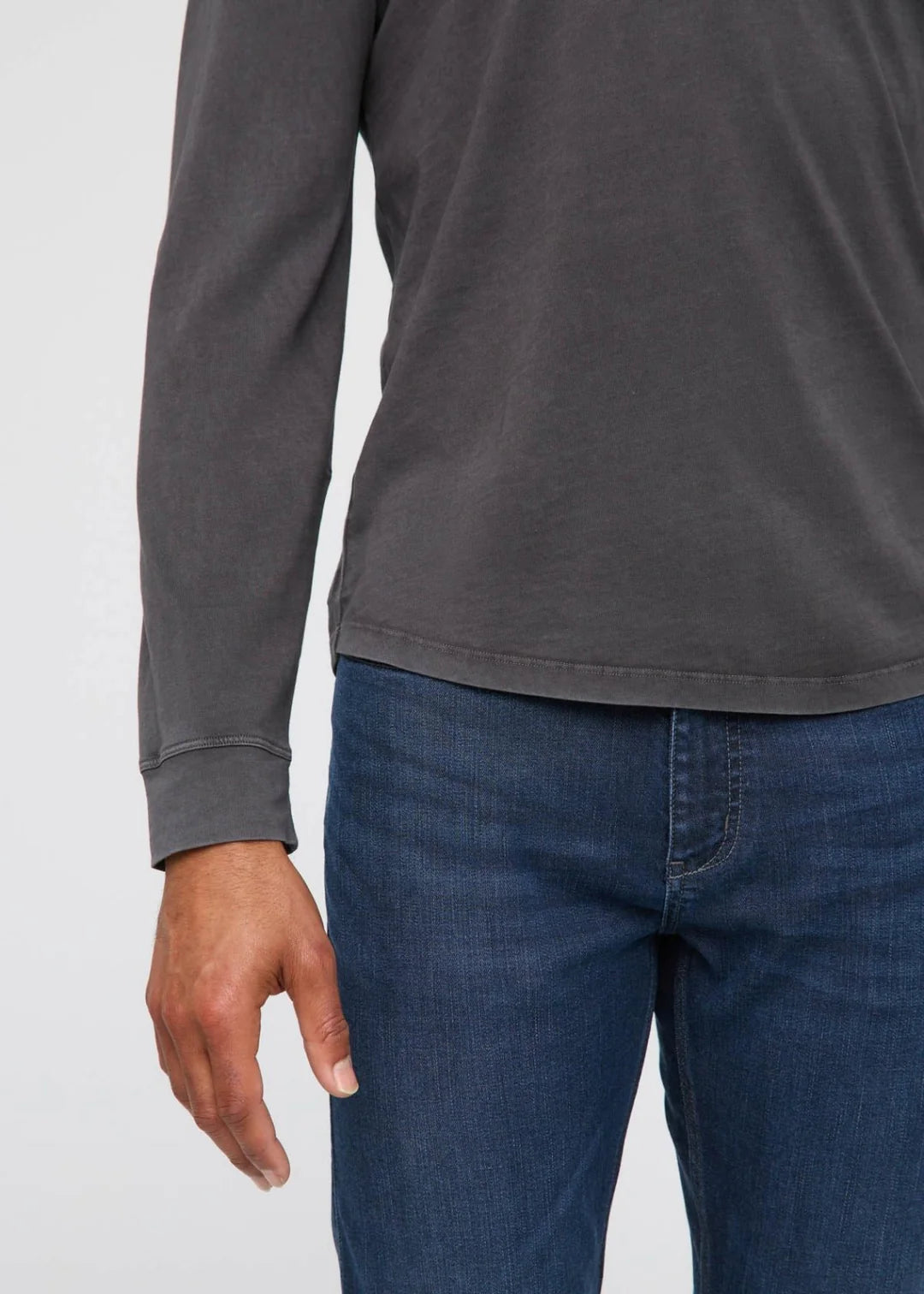 PurePima Henly - Washed Grey