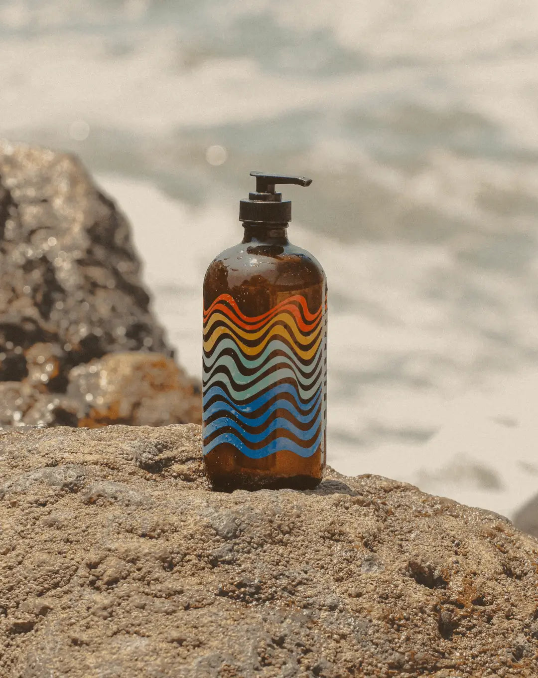 Mind and Body Wash Refillable Glass