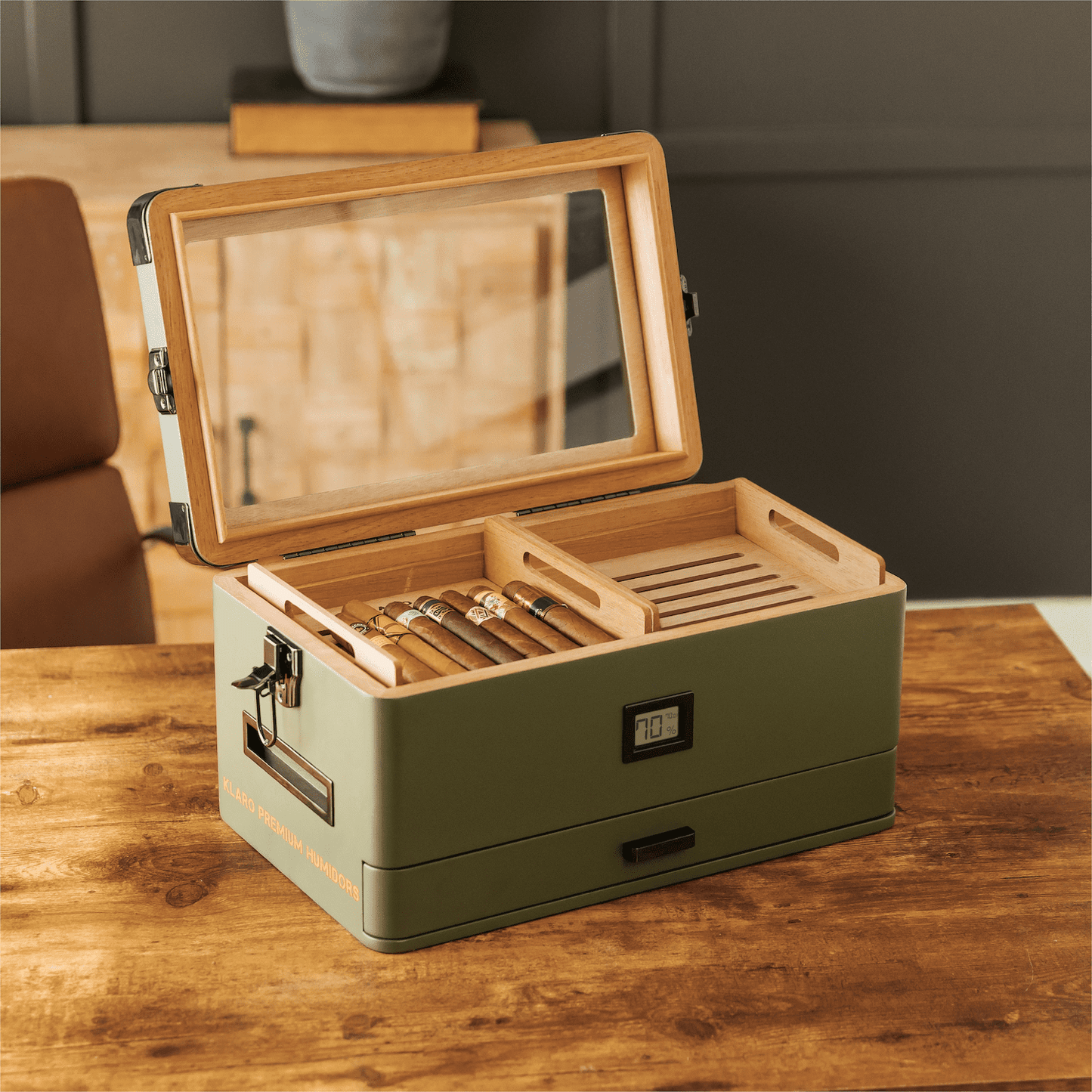 Extra Military Humidor Storage Tray