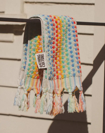 Organic Cosmic Rainbow Towel (Vibrant)