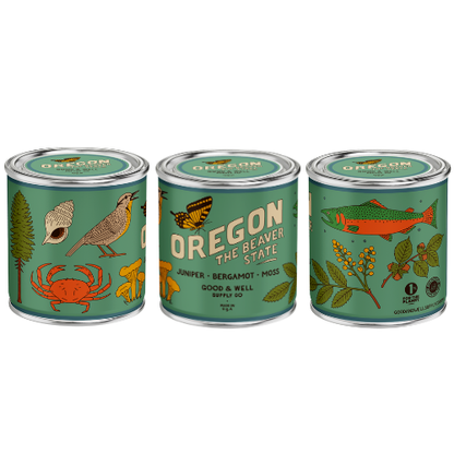Oregon State Candle