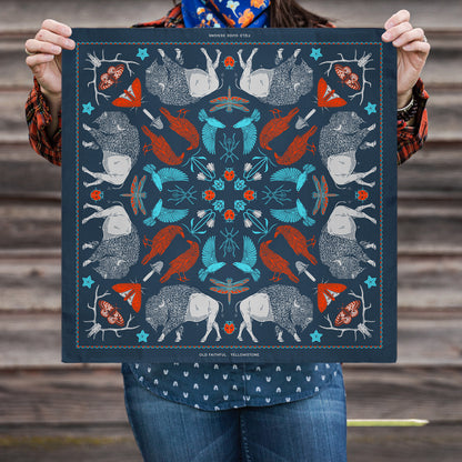 Old Faithful - Yellowstone National Park - Bandana