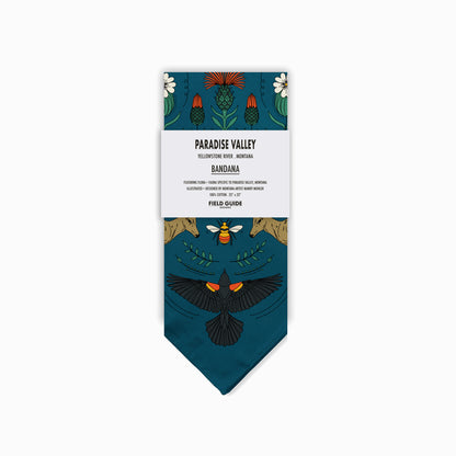 Paradise Valley - Yellowstone River - Montana - Landmark Bandana