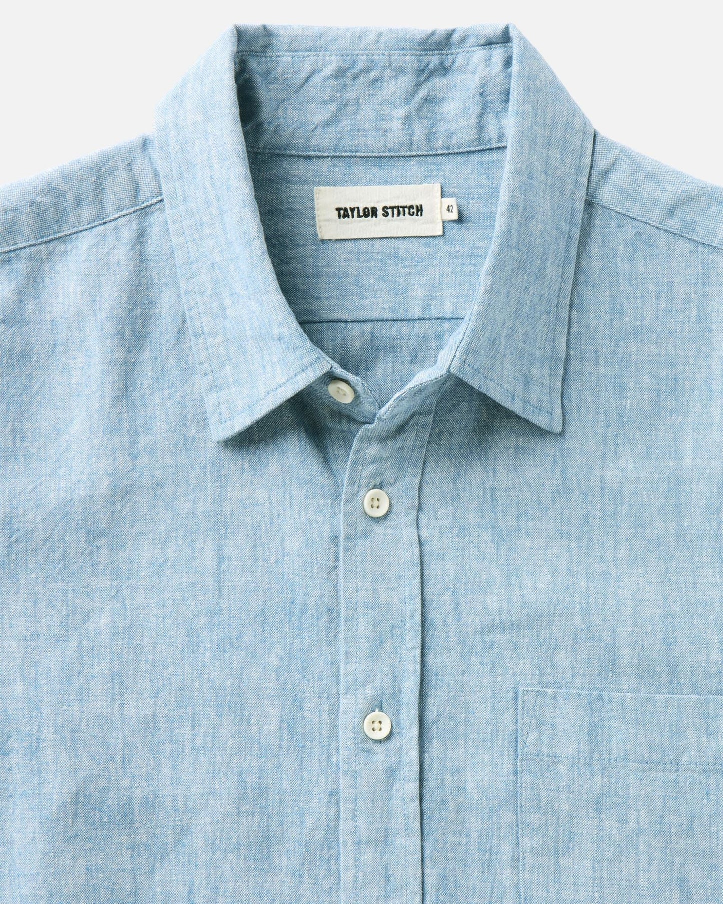 The Short Sleeve California in Sky Hemp