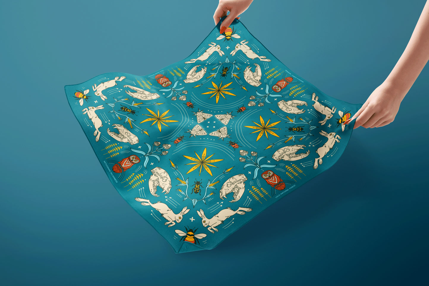 Rattlesnake Wilderness - Missoula, Montana - Landmark Bandana