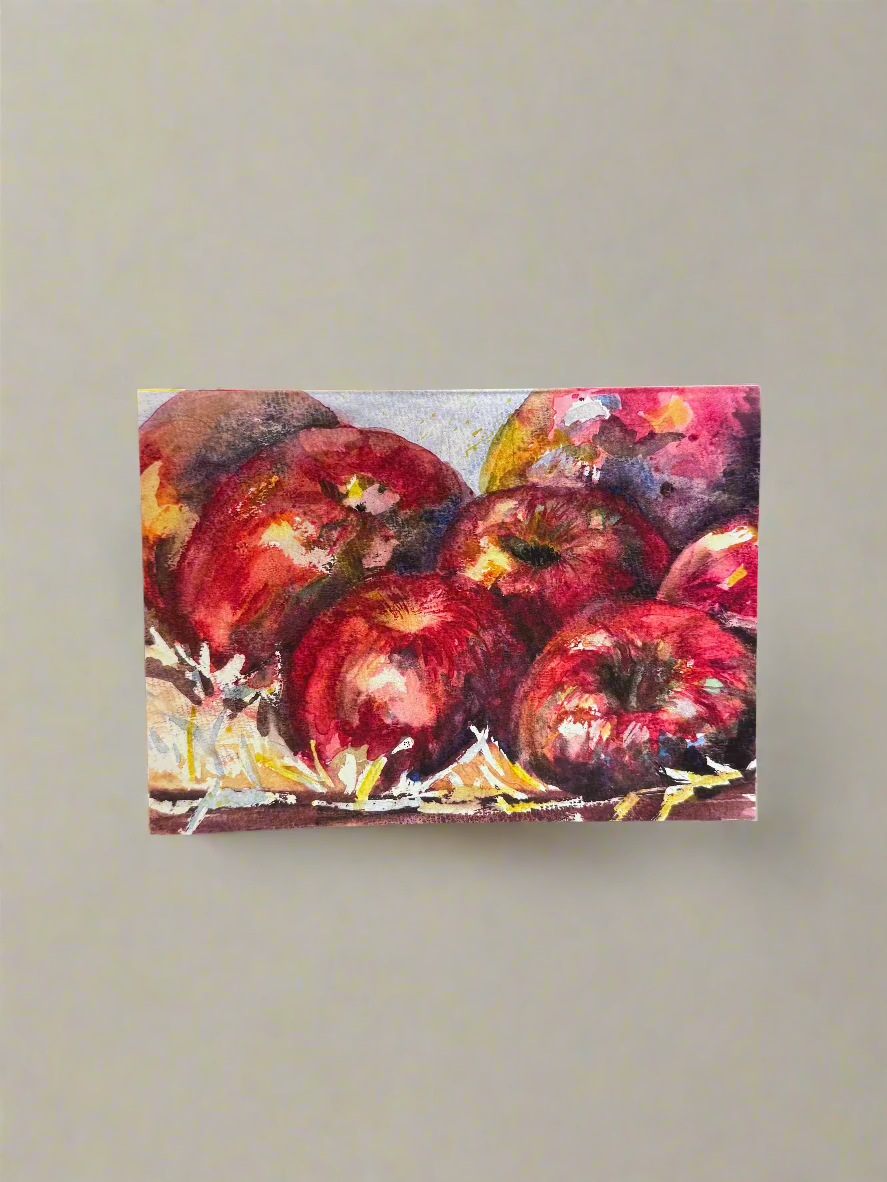 Red Apples Greeting Card