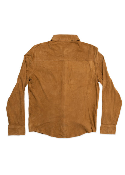 Goat Suede Roughneck Over Shirt