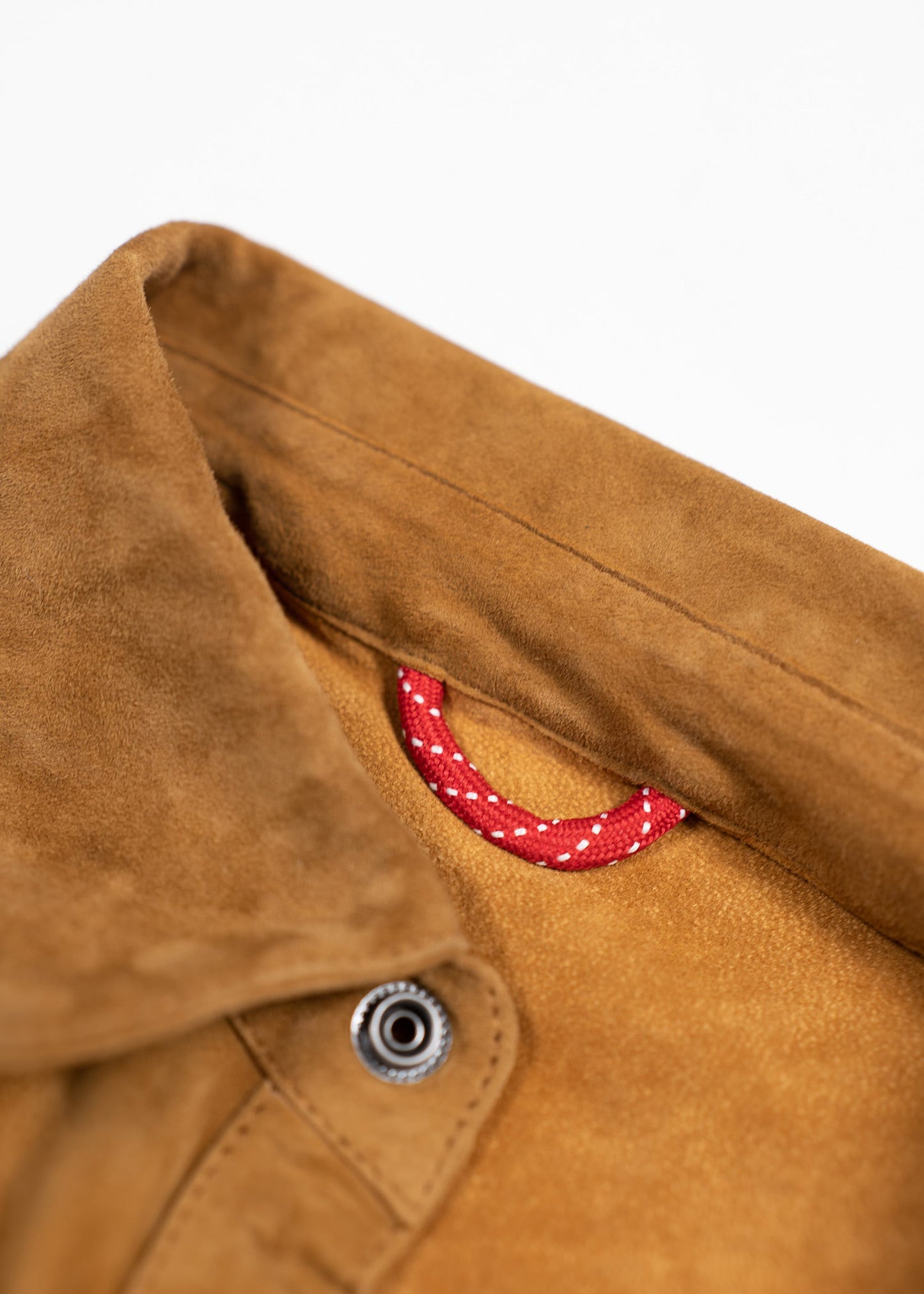 Goat Suede Roughneck Over Shirt