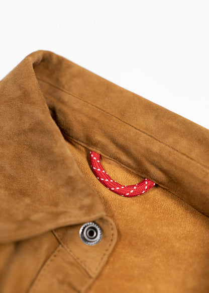 Goat Suede Roughneck Over Shirt