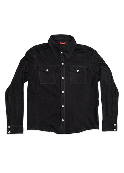 Goat Suede Roughneck Over Shirt