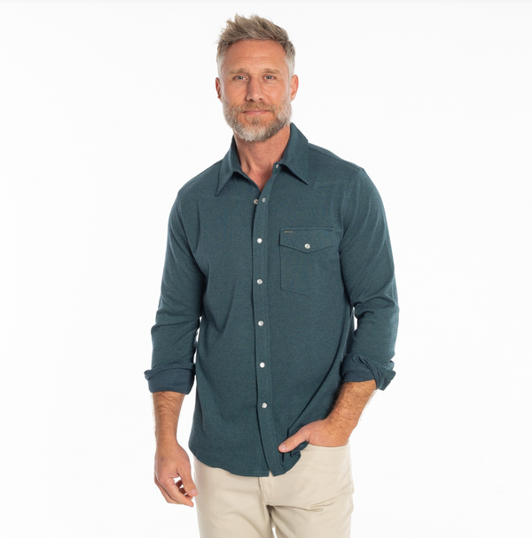 Chill Knit Pearl Snap