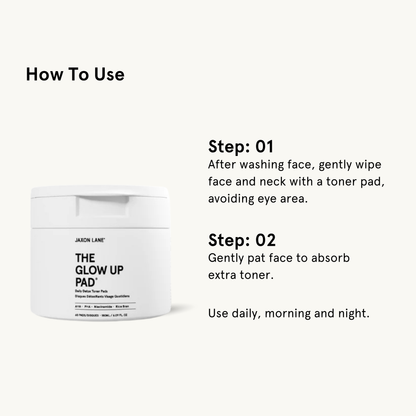 Glow Up Pad - Daily Detox Toner Pad (60 Pads)
