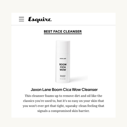 Boom Cica Wow - Barrier Boost Gel Cleanser