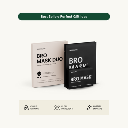 Bro Mask Duo - Sheet Mask + Eye Gel Set