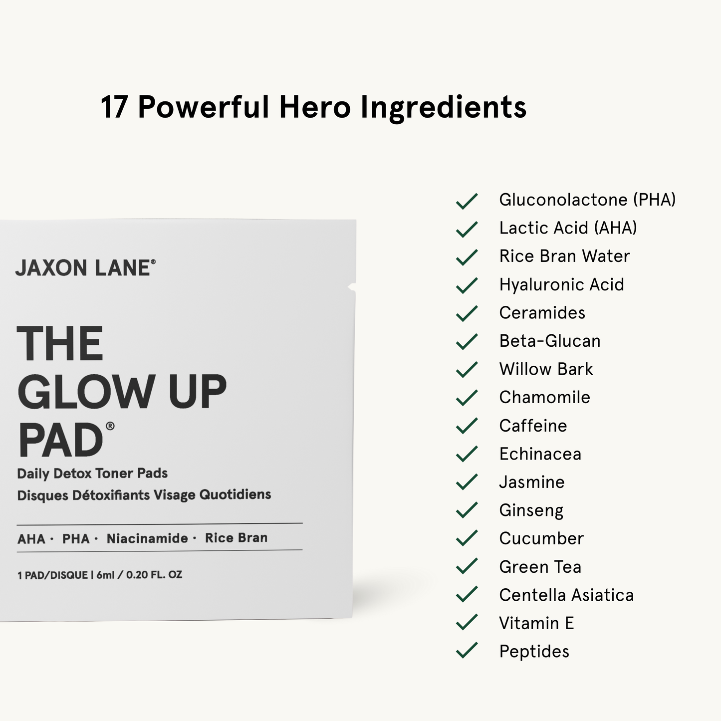 Glow Up Pad - Travel Box (30 Individually Wrapped Pads)