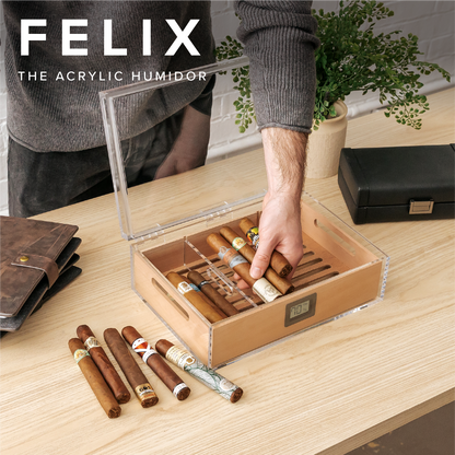 Felix Tupperdor - Acrylic Humidor