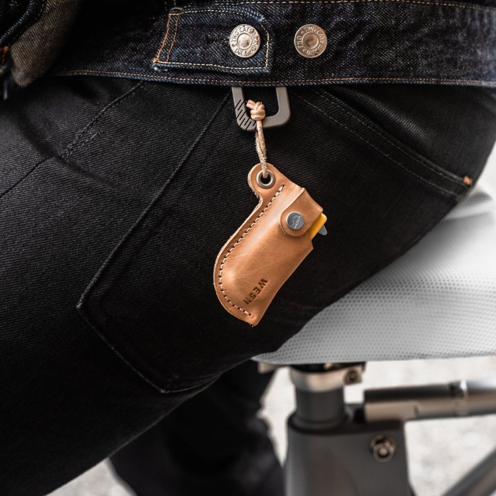 Microblade Leather Sheath