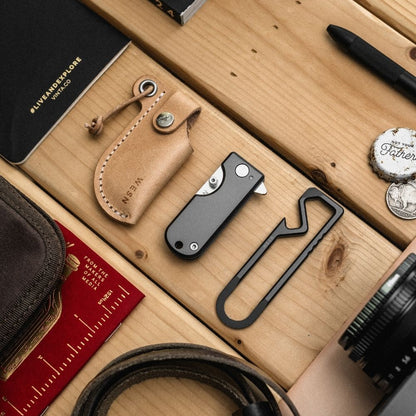 Microblade Leather Sheath