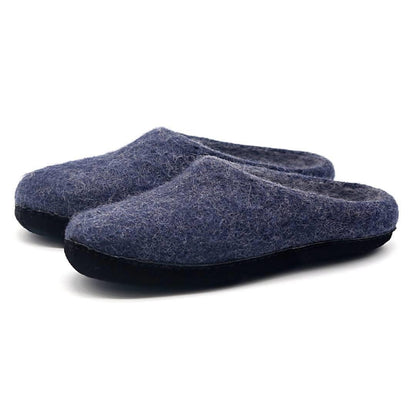 Womens Astoria Noir Wool House Slippers
