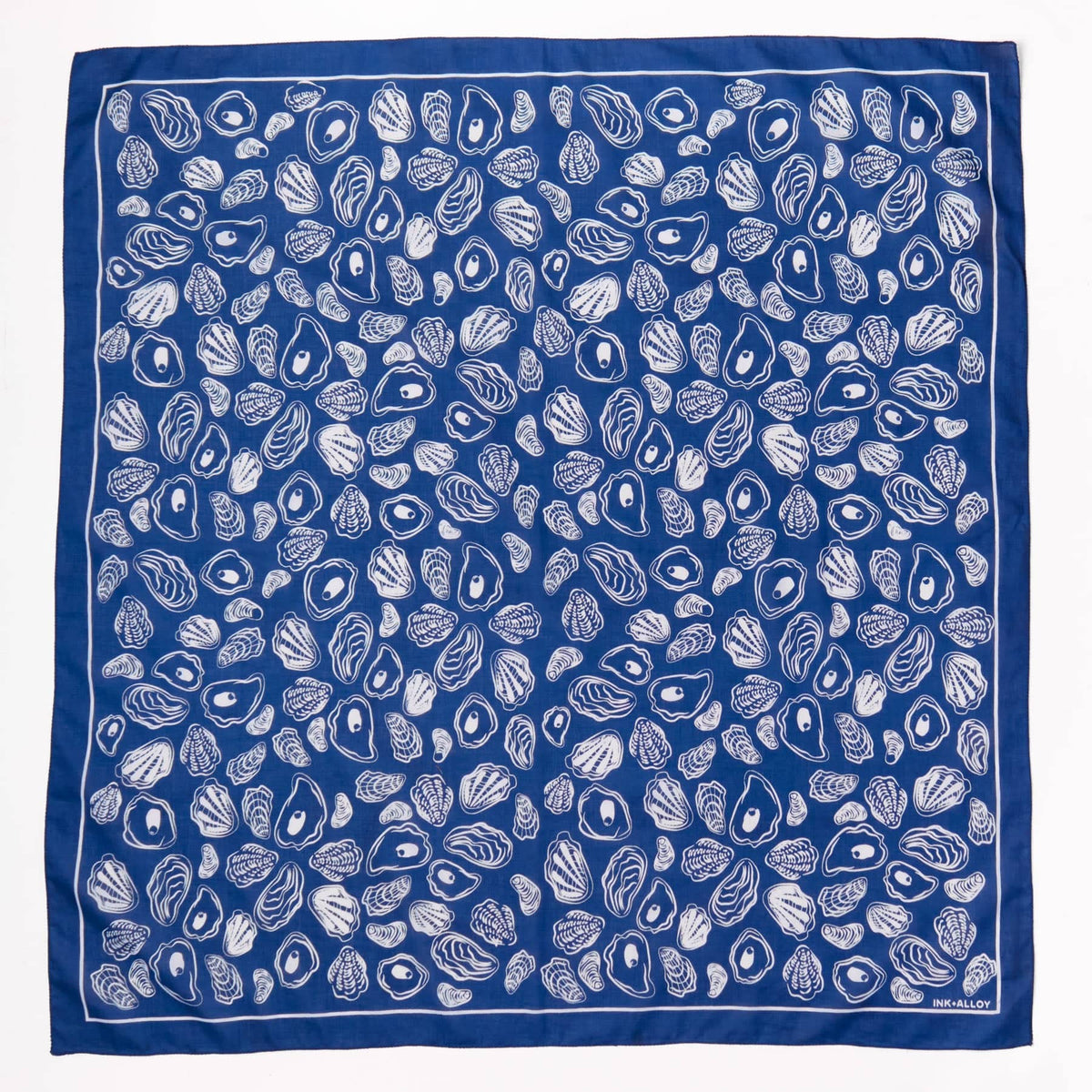 Olivia Square Scarf Oyster Print Wholesale