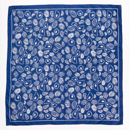Olivia Square Scarf Oyster Print Wholesale