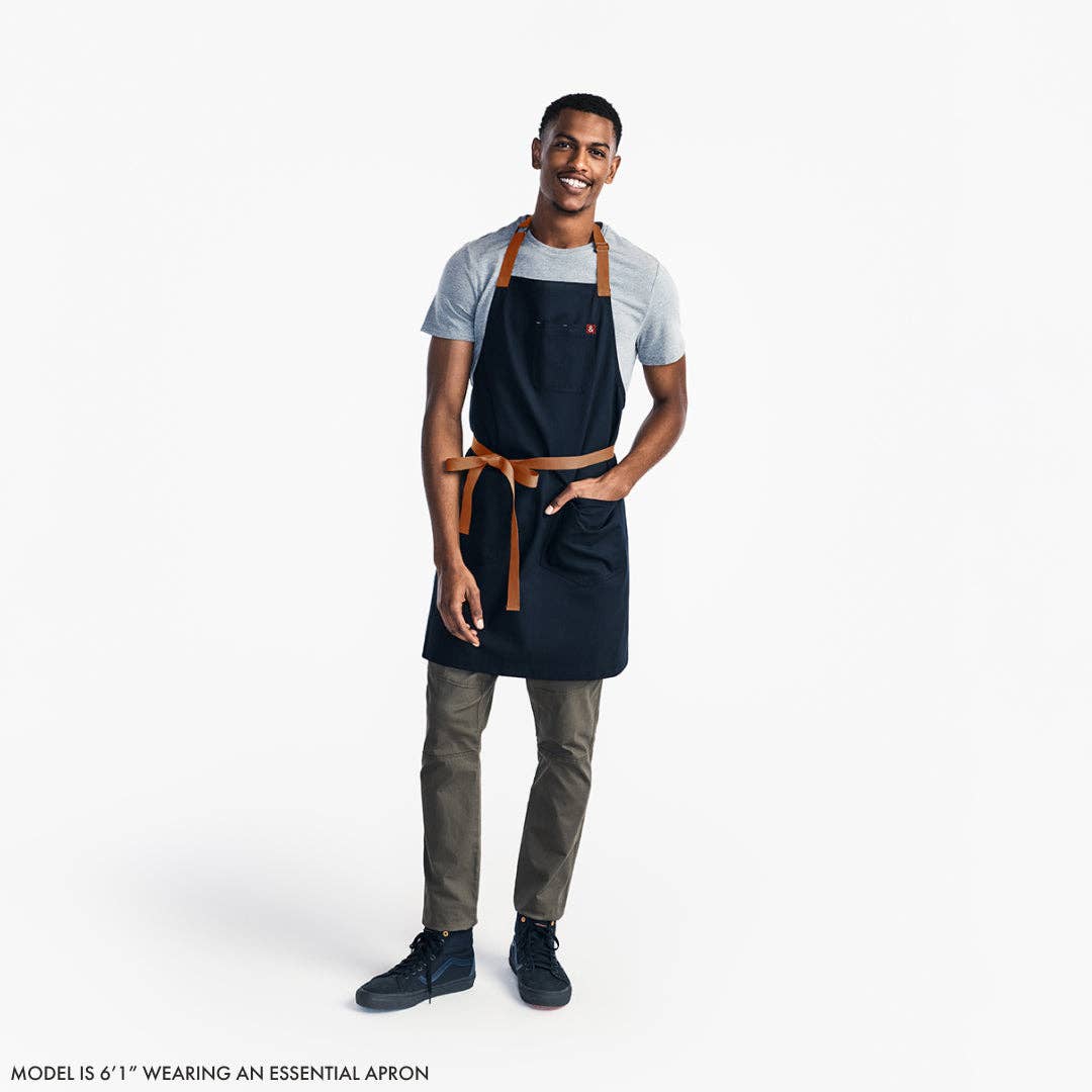 The Essential Garment Dyed Apron - Rose
