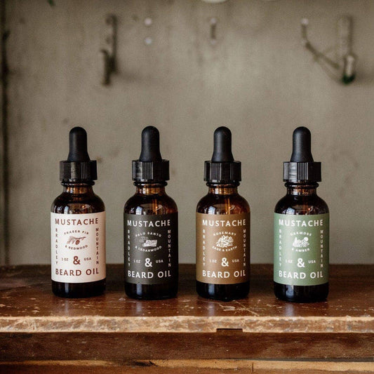 Mustache & Beard Oil (Four Different Scents)